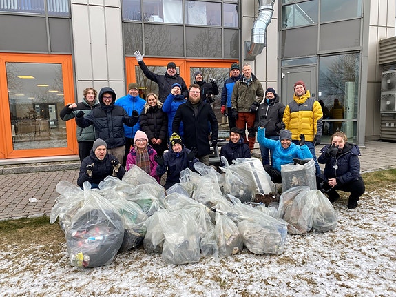 Clean up operation - Presterødkilen Nature Reserve