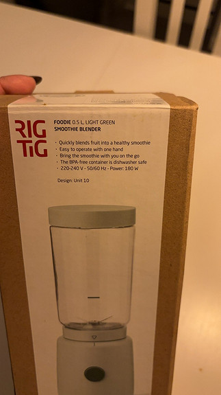 RIG-TIG - FOODIE smoothie blender 0.5 l.