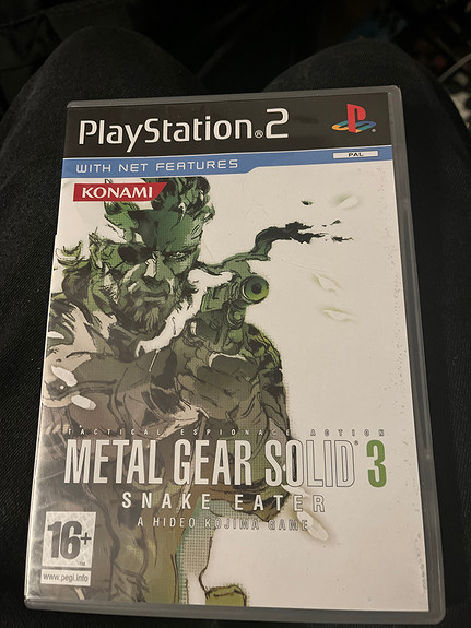 PS2 - Playstation 2 - Jogo Metal Gear Solid 3 Snake Eat