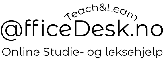 OfficeDesk.no -Online Studie- og leksehjelp logo
