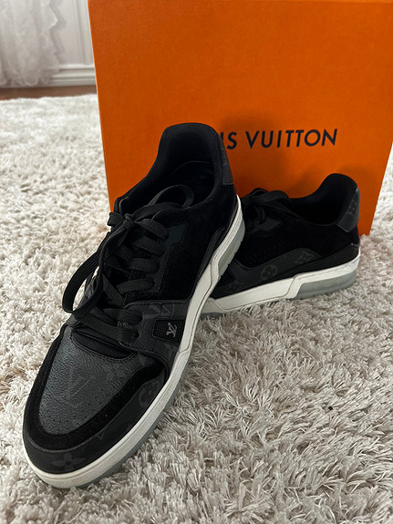 Louis Vuitton LV Trainers Monogram Denim (Black) – CnExclusives