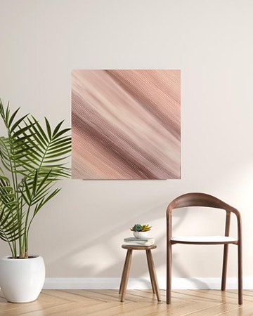 Original maleri med strukturen  50×50