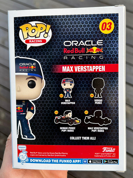 Funko Pop! Racing: Oracle Red Bull Racing - Max Verstappen #03