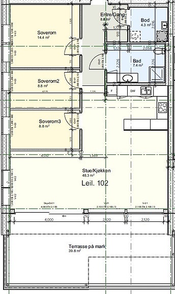 Plantegning L102