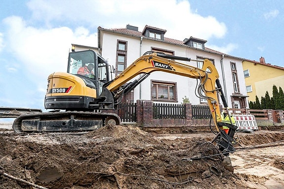 Sany SY50U - 5 års Garanti - Leasing Mulig fra kr 0,- innskudd