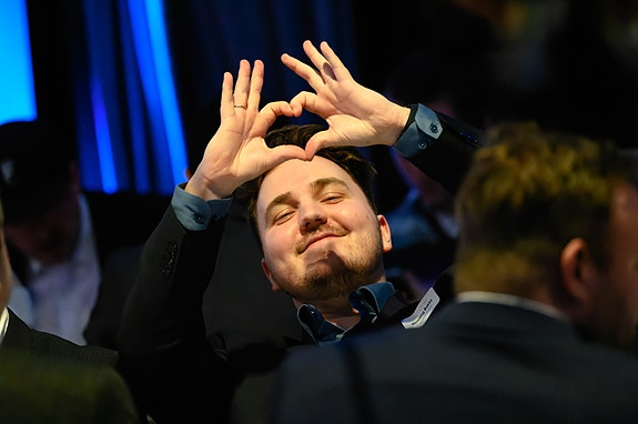 Henning - potensiell kollega som sprer glede.