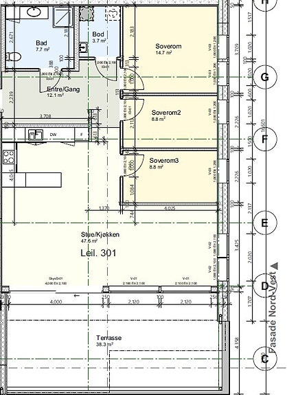 Plantegning L301