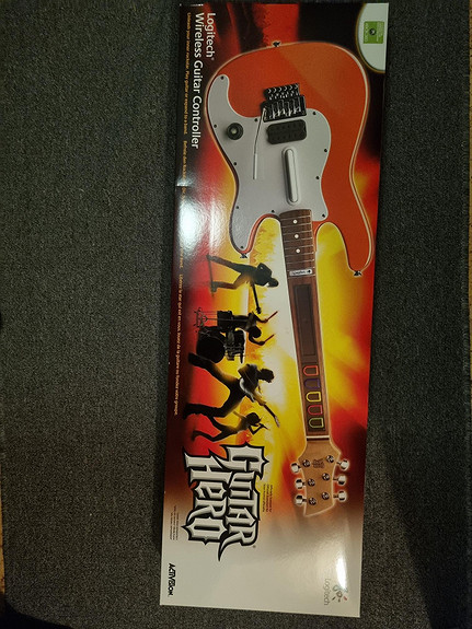 Logitech guitar hero controller xbox 360 for sale sale