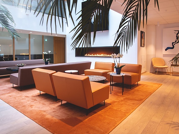 Elna's Have, the visitor's waiting lounge