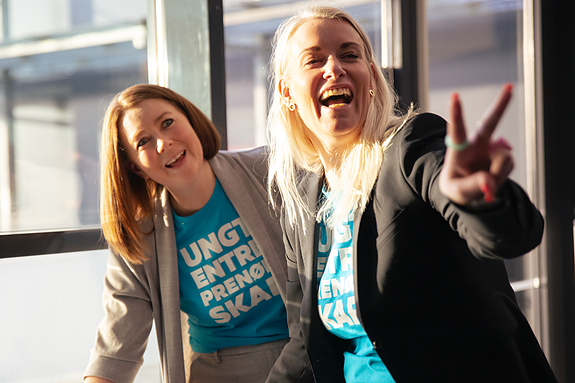 Marthe og Sara - våre rådgivere i videregående skole.