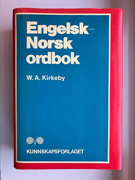 Språk: engelsk - norsk ordbok: stor utgave / English - Norwegian