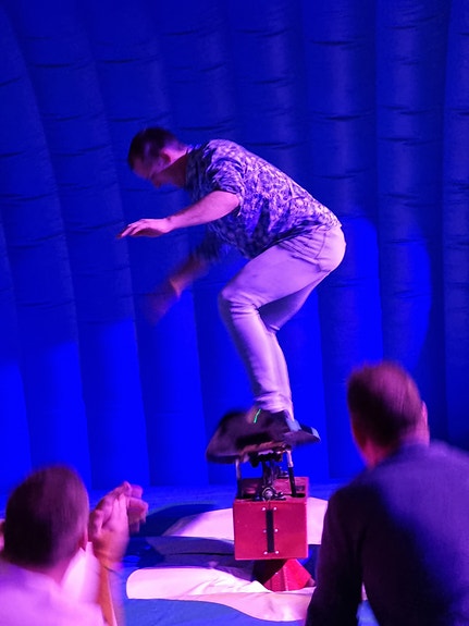 Firmatur, her litt surfing på menyen