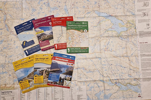 Nordic Maps turkart, veikart og guider.