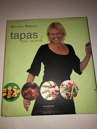 Helena Neraal. Tapas på norsk.  Schibsted.  Signert bok