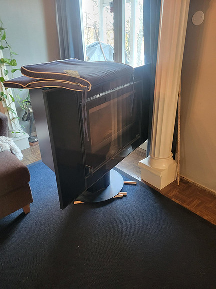 Den står I veien.