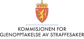 Kommisjonen for gjenopptakelse av straffesaker logo