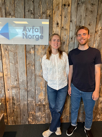 Deponi-interns hos Avfall Norge, sommeren 2023