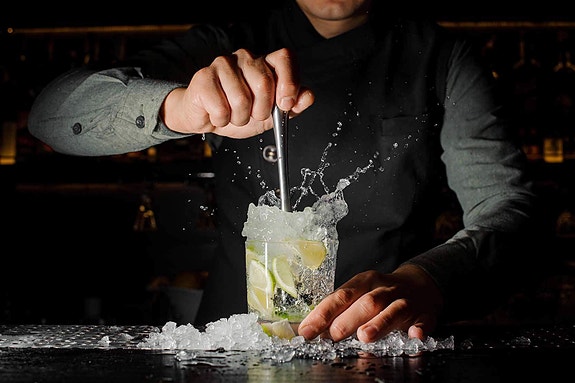 Bartender lager drink