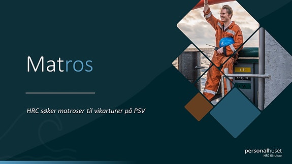 Matroser til vikarturer på PSV