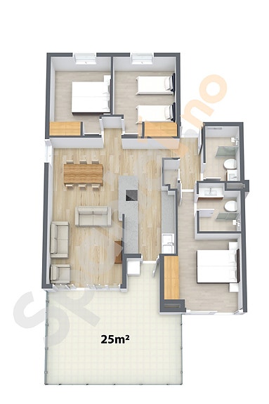 Plantegning leilighet