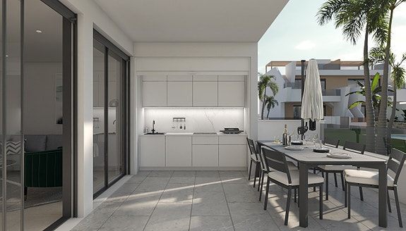 Leilighet på bakkeplan