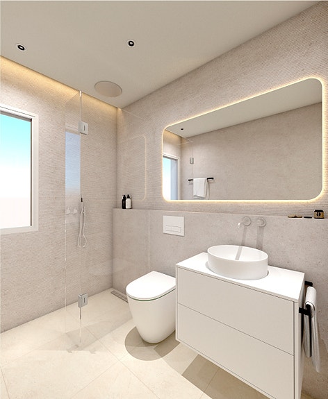 Interiør fra rekkehus