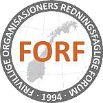 Frivillige Organisasjoners Redningsfaglige Forum logo