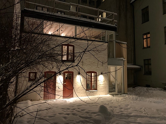 "Enebolig" midt på Grünerløkka