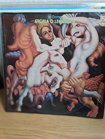 LE ORME lp vinyl Italiensk PROG plater