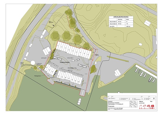 Området har enkel tilkomst frå hovudveg og er eit flott utgangspunkt for sjøliv i vakre Sognefjorden. Situasjonsplan, avvik kan forekomme.