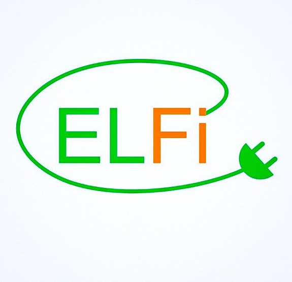 ELFi - Elektro&Fiber as logo