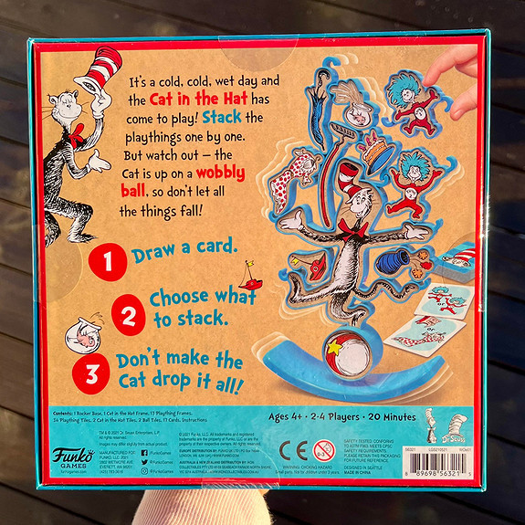 Dr. Seuss Stack with the Cat Game