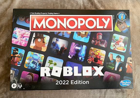 Banco Imobiliário De Jogos Da Hasbro Roblox 2022 Edição Mono