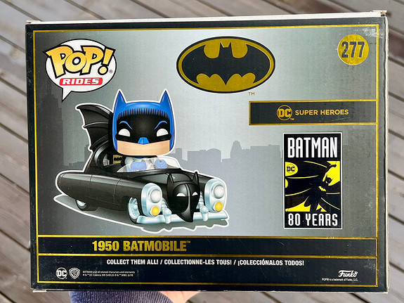 Funko pop deals 1950 batmobile