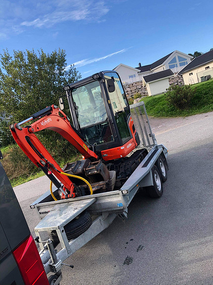 Kubota KX19/4 2017 modell med maskinhenger. | FINN torget