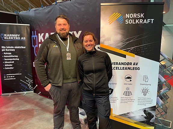 På boligmesse