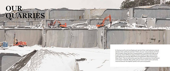 Larvik Granite steinbrudd