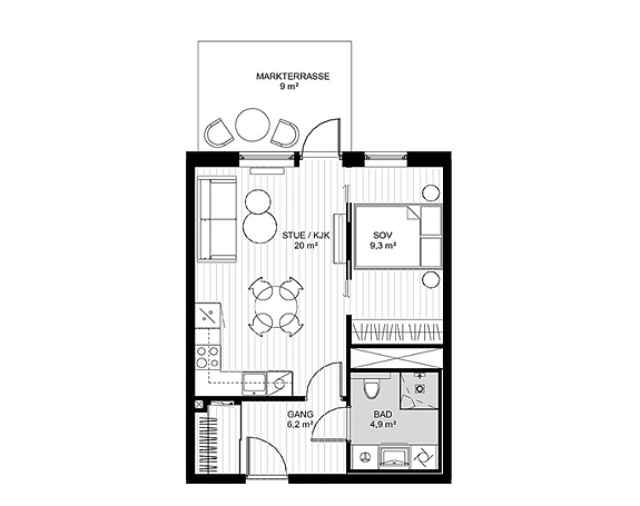 Lørenskog Hageby Leilighet B-0103