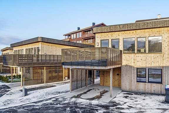 Balkongen er på hele 20 kvm