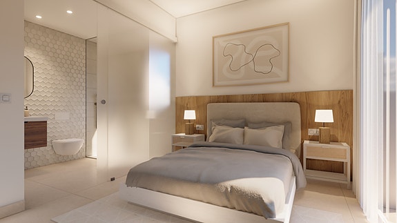 Tre romslige soverom