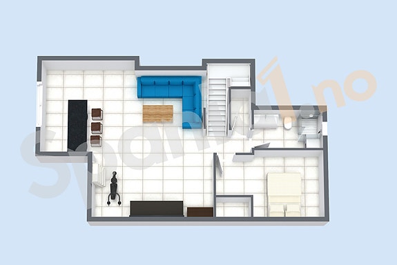 Planskisse - underetasje