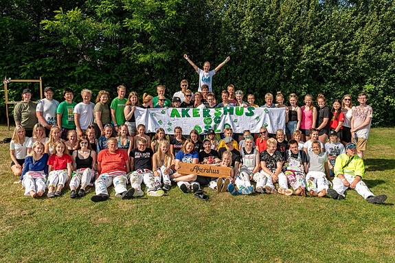 4H Akershus og Oslo på nordisk leir