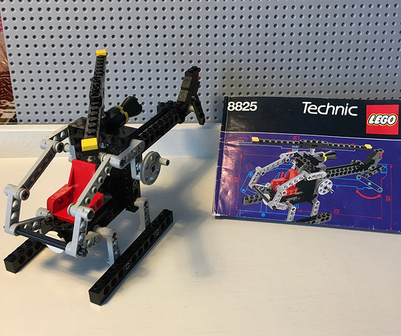 letvægt last appel Lego Technic 8825 | FINN torget