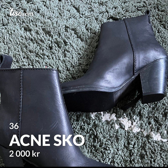 Net rådgive Svække Acne Alma sude boots | Lite brukt | Str.40 | FINN torget