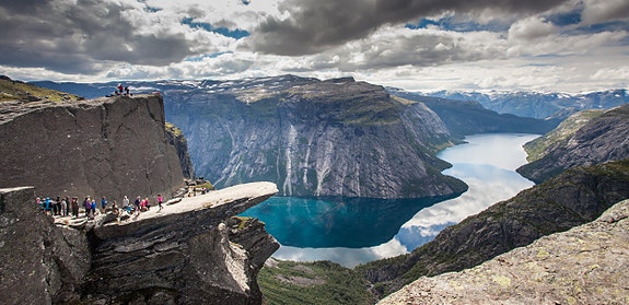 Trolltunga. © Scott Sporleder/ Matador-Network / Fjord Norway