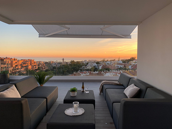 Delikat Penthouse leilighet i Marbella - panoramautsikt og stor takterrasse
