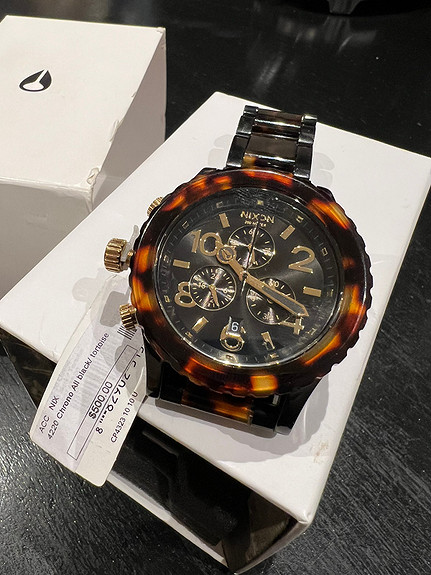 Nixon42-20CHRONO ALL BLACK/TORTOISE ceratinxd.com