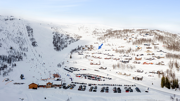 Perfekt plassering med kort veg til skiløypa
