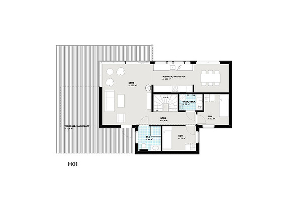 Planløsning hovedplan