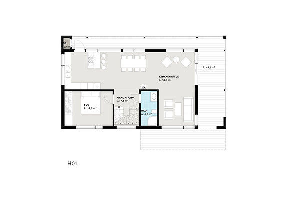 Planløsning hovedplan